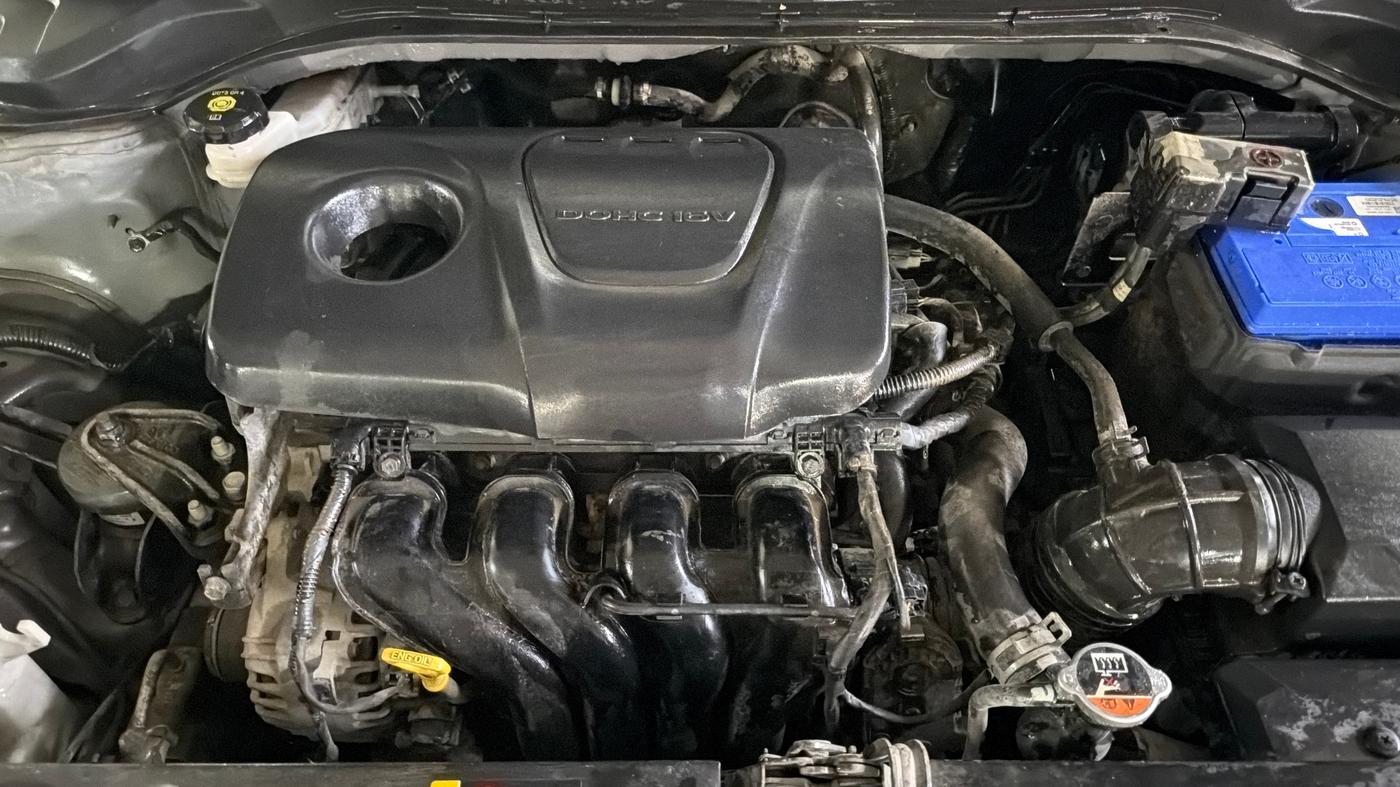 2018 Hyundai Verna 1.6 VTVT SX (O) AT, Petrol, Automatic, 25,621 km, Engine View