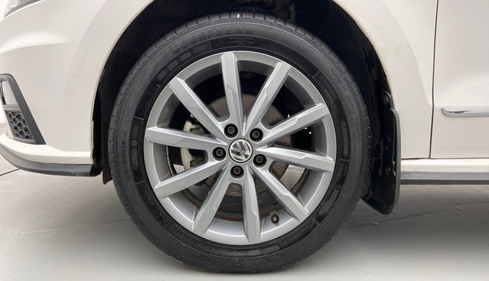 2021 Volkswagen Vento HIGHLINE PLUS 1.0 TSI AT, Petrol, Automatic, 8,584 km, Left Front Wheel
