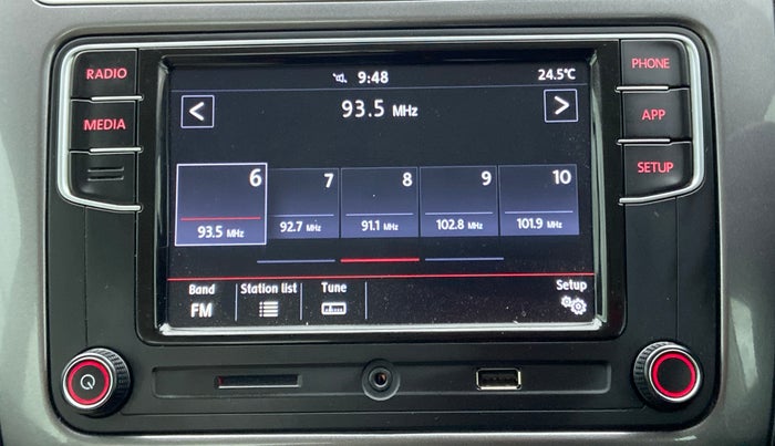 2021 Volkswagen Vento HIGHLINE PLUS 1.0 TSI AT, Petrol, Automatic, 8,584 km, Touchscreen Infotainment System