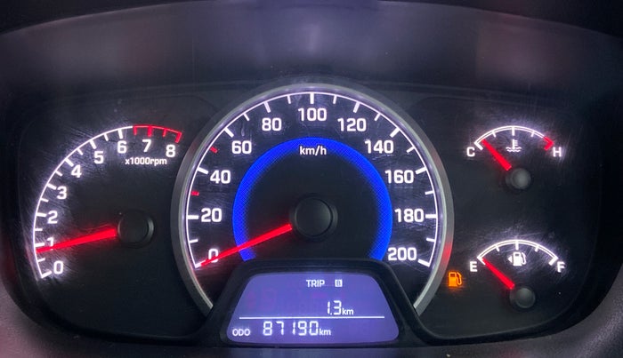 2019 Hyundai Grand i10 SPORTZ 1.2 KAPPA VTVT, Petrol, Manual, 87,189 km, Odometer Image