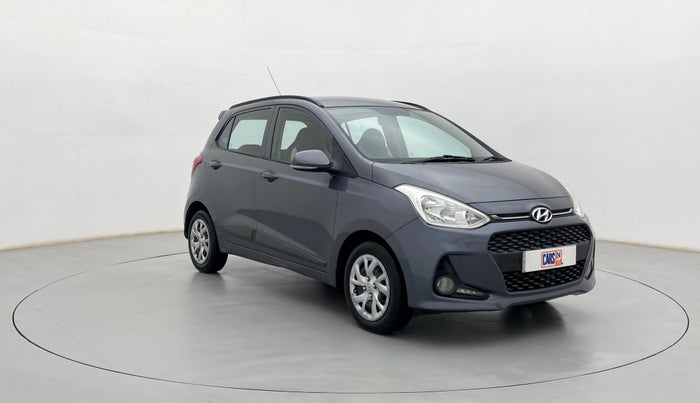 2019 Hyundai Grand i10 SPORTZ 1.2 KAPPA VTVT, Petrol, Manual, 87,189 km, Right Front Diagonal