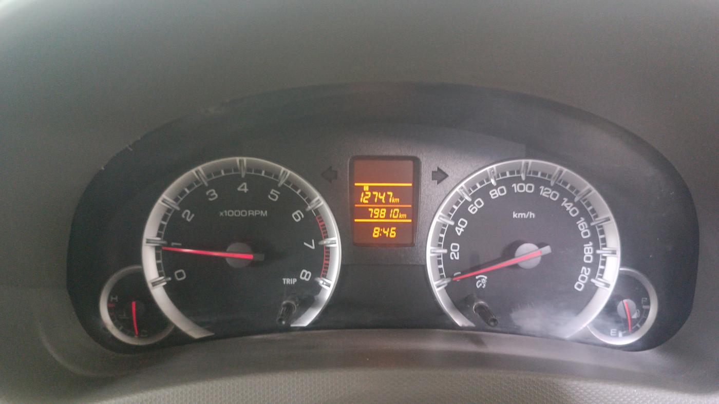 2015 Maruti Ertiga VXI, Petrol, Manual, 79,810 km, Odometer Image