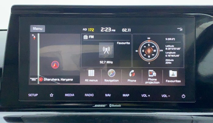 2020 KIA SELTOS GTX + AT PETROL, Petrol, Automatic, 28,506 km, Infotainment System