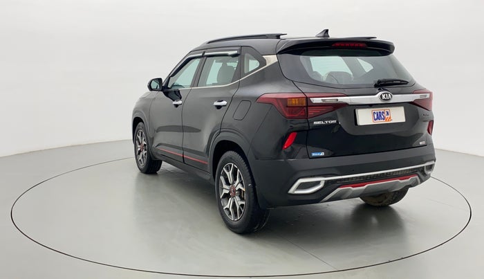 2020 KIA SELTOS GTX + AT PETROL, Petrol, Automatic, 28,506 km, Left Back Diagonal