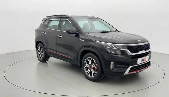 2020 KIA SELTOS GTX + AT PETROL, Petrol, Automatic, 28,506 km, Right Front Diagonal