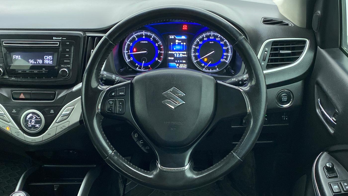 2015 Maruti Baleno ZETA PETROL 1.2, CNG, Manual, 72,818 km, Steering Wheel Close Up