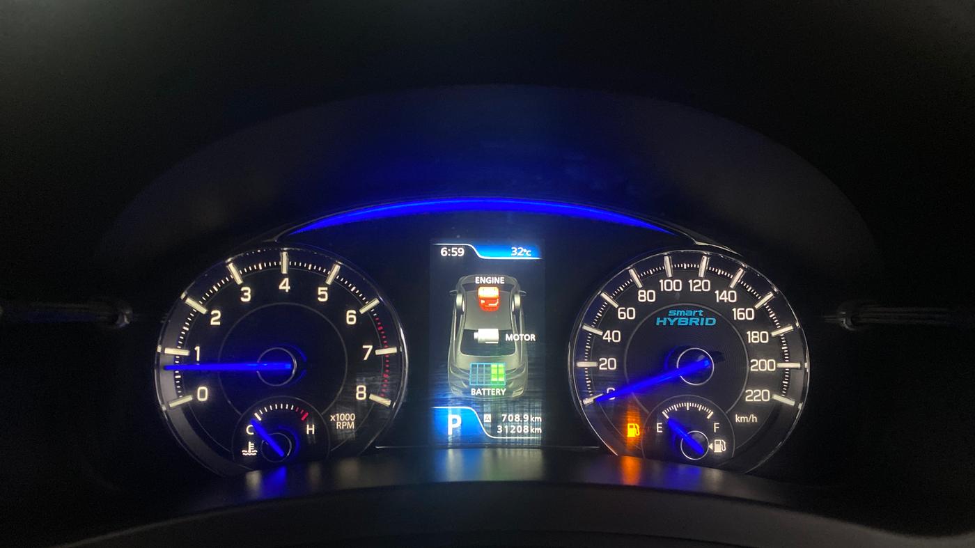2022 Maruti Ciaz ALPHA  AT 1.5 SHVS PETROL, Petrol, Automatic, 31,208 km, Odometer Image
