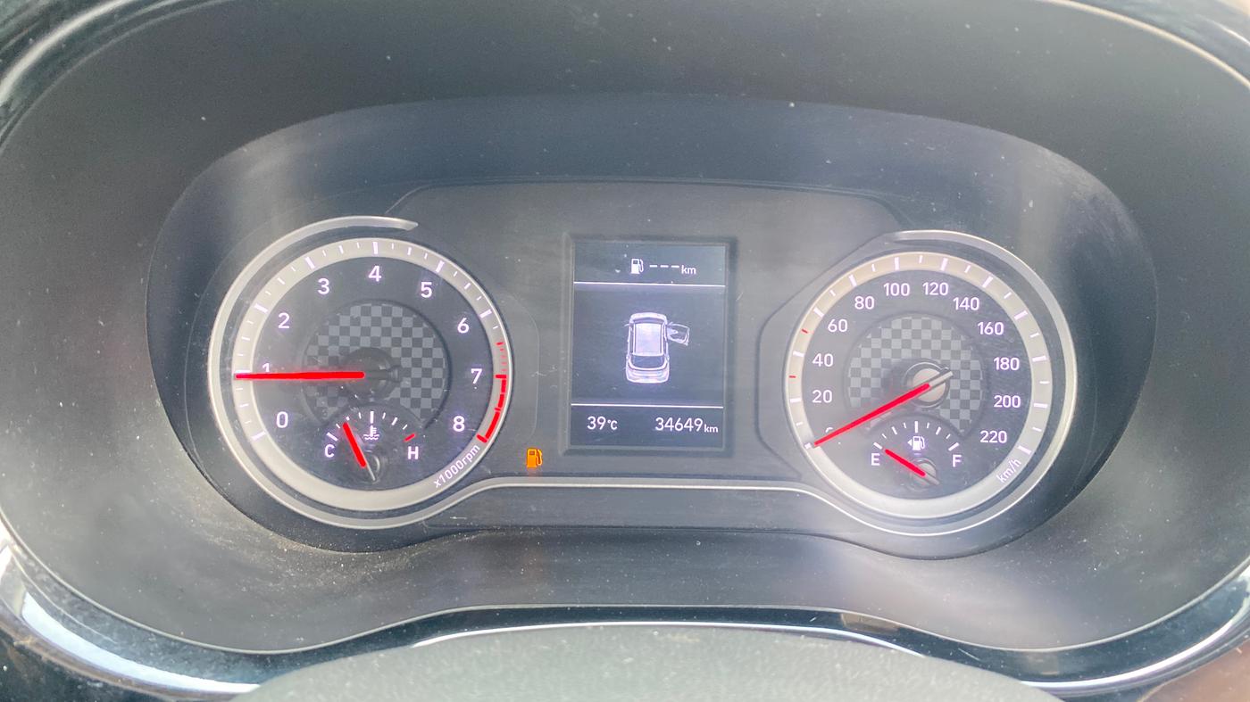 2023 Hyundai GRAND I10 NIOS SPORTZ 1.2 KAPPA VTVT DUAL TONE, Petrol, Manual, 34,645 km, Odometer Image