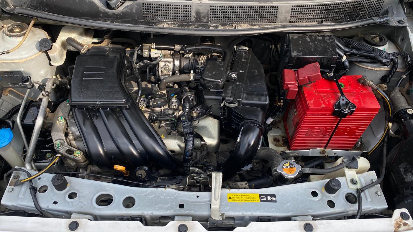 2018 Datsun Go Plus T, Petrol, Manual, 29,975 km, Engine View