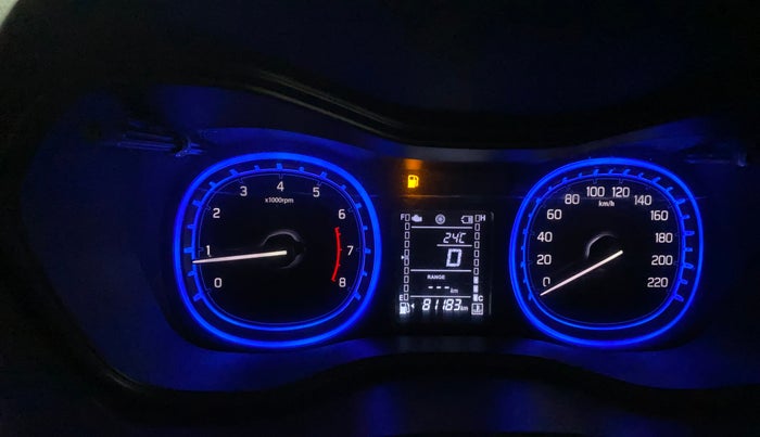 2021 Maruti Vitara Brezza ZXI PLUS AT SHVS, Petrol, Automatic, 81,216 km, Odometer Image