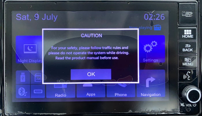 2017 Honda WR-V 1.2 i-VTEC VX MT, Petrol, Manual, 68,354 km, Infotainment System