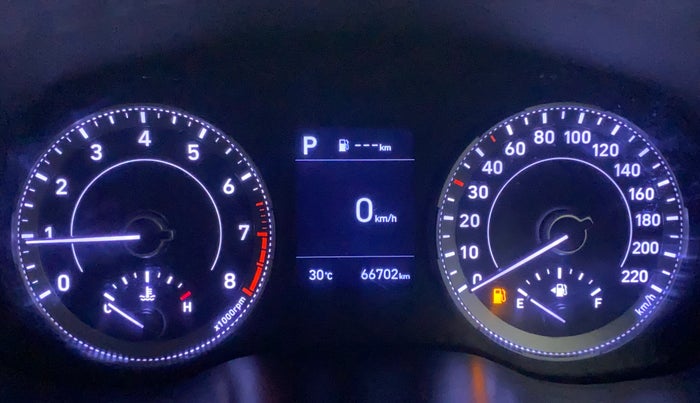 2019 Hyundai VENUE SX PLUS 1.0 TURBO DCT, Petrol, Automatic, 66,663 km, Odometer Image