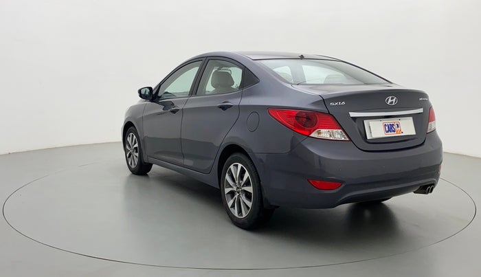 2014 Hyundai Verna FLUIDIC 1.6 VTVT SX AT, Petrol, Automatic, 22,288 km, Left Back Diagonal