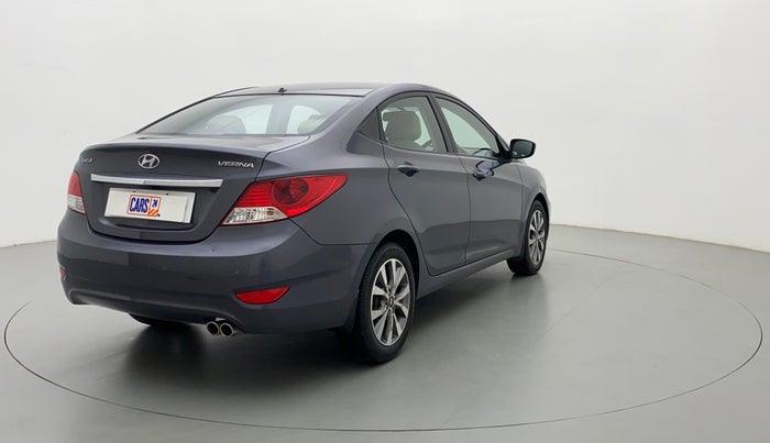 2014 Hyundai Verna FLUIDIC 1.6 VTVT SX AT, Petrol, Automatic, 22,288 km, Right Back Diagonal