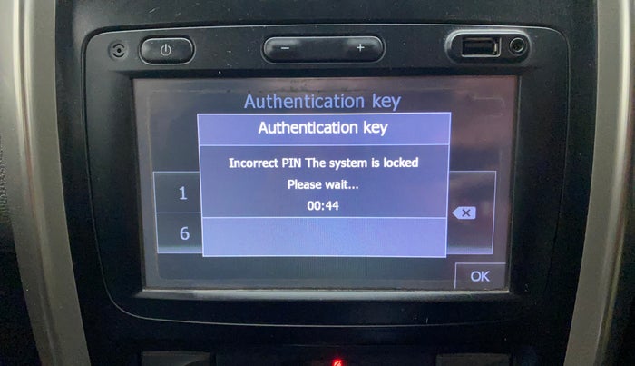 2018 Renault Duster RXS CVT, Petrol, Automatic, 93,282 km, Infotainment System
