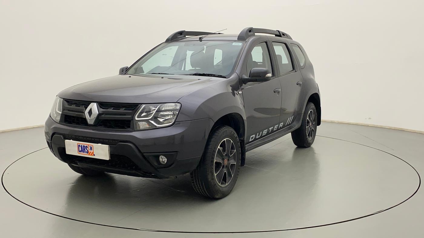 2018 Renault Duster RXS CVT, Petrol, Automatic, 93,282 km, Left Front Diagonal