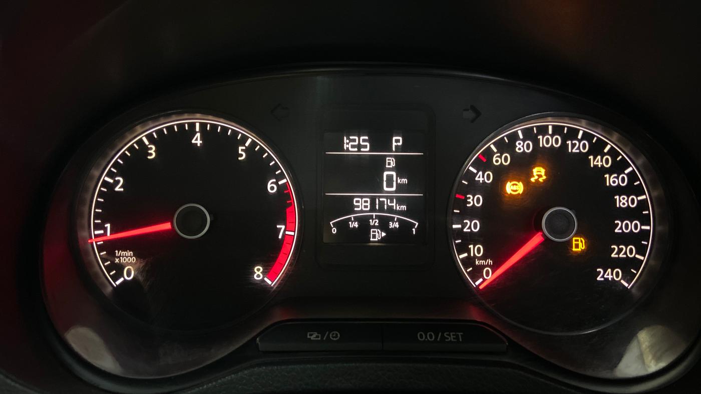 2019 Volkswagen Vento 1.2 TSI HIGHLINE PLUS AT, Petrol, Automatic, 98,151 km, Odometer Image