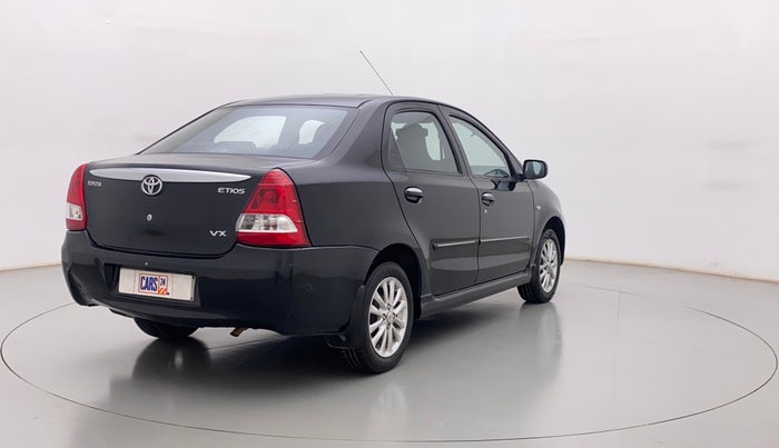 2011 Toyota Etios VX, Petrol, Manual, 65,721 km, Right Back Diagonal