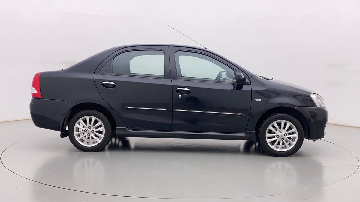 2011 Toyota Etios VX, Petrol, Manual, 65,721 km, Right Side View
