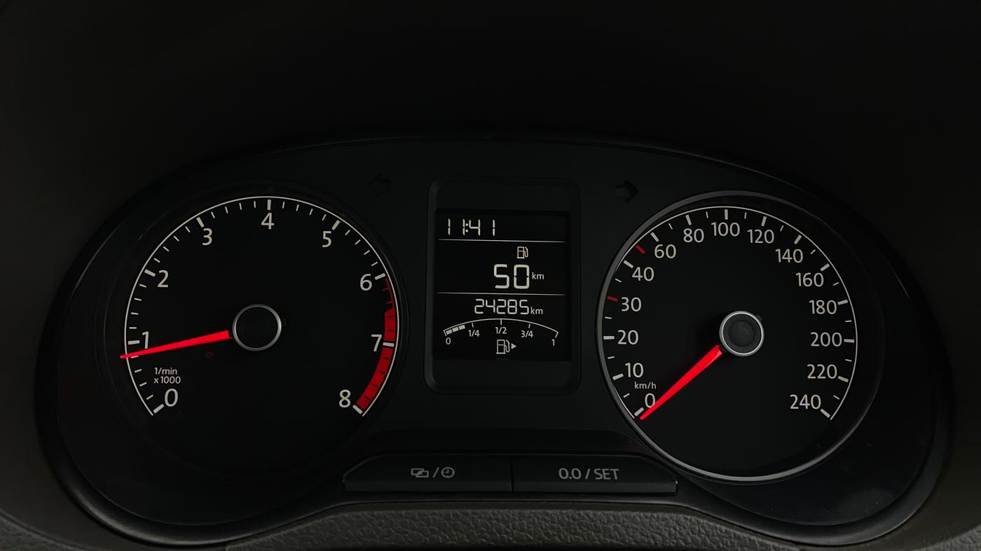 2019 Volkswagen Vento HIGHLINE 1.6 MPI, Petrol, Manual, 24,312 km, Odometer Image