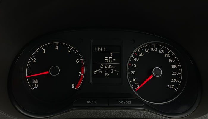 2019 Volkswagen Vento HIGHLINE 1.6 MPI, Petrol, Manual, 24,281 km, Odometer Image