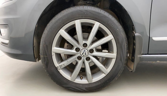 2019 Volkswagen Vento HIGHLINE PLUS 1.5 AT 16 ALLOY, Diesel, Automatic, 18,798 km, Left Front Wheel