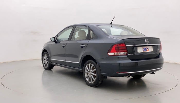 2019 Volkswagen Vento HIGHLINE PLUS 1.5 AT 16 ALLOY, Diesel, Automatic, 18,798 km, Left Back Diagonal