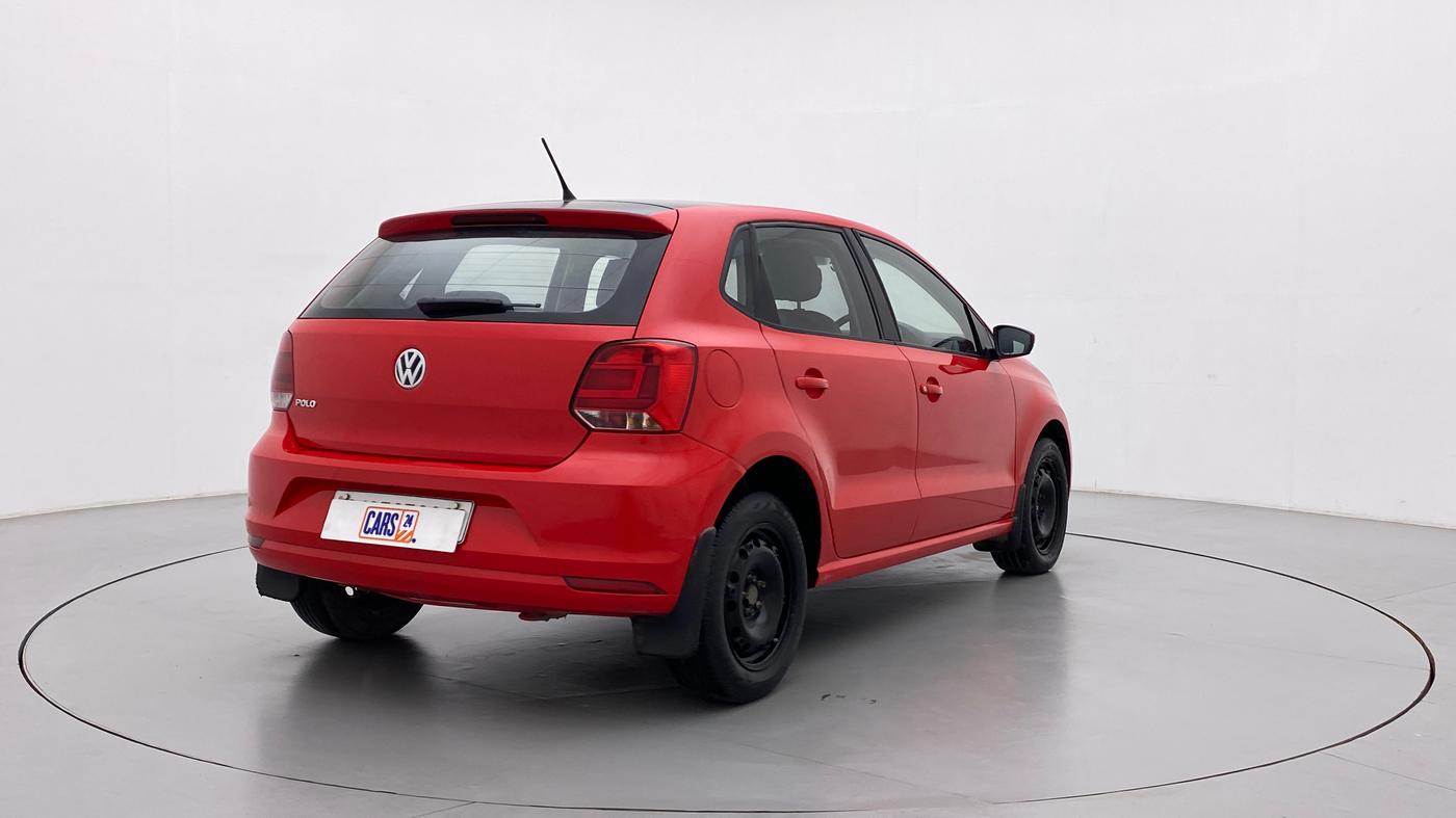 2018 Volkswagen Polo COMFORTLINE 1.0 PETROL, Petrol, Manual, 50,674 km, Right Back Diagonal