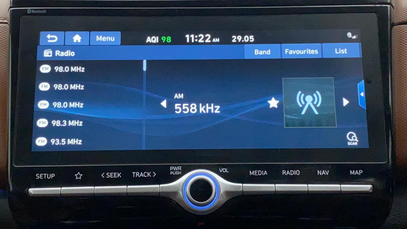 2021 Hyundai ALCAZAR 1.5 SIGNATURE (O) AT 6STR, Diesel, Automatic, 18,991 km, Infotainment System
