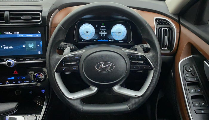 2021 Hyundai ALCAZAR 1.5 SIGNATURE (O) AT 6STR, Diesel, Automatic, 18,991 km, Steering Wheel Close Up