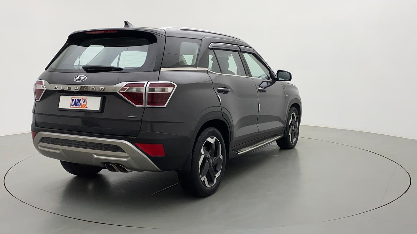 2021 Hyundai ALCAZAR 1.5 SIGNATURE (O) AT 6STR, Diesel, Automatic, 18,991 km, Right Back Diagonal