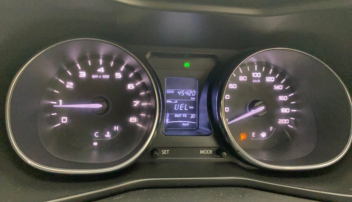 2018 Tata NEXON XZ PLUS PETROL, Petrol, Manual, 45,420 km, Odometer Image