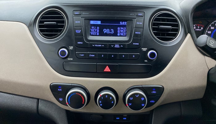 2016 Hyundai Grand i10 SPORTZ 1.2 KAPPA VTVT, Petrol, Manual, 44,017 km, Air Conditioner