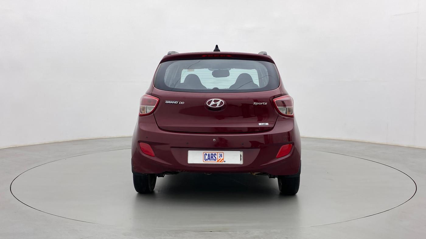 2016 Hyundai Grand i10 SPORTZ 1.2 KAPPA VTVT, Petrol, Manual, 44,017 km, Back/Rear