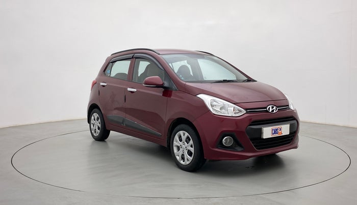 2016 Hyundai Grand i10 SPORTZ 1.2 KAPPA VTVT, Petrol, Manual, 44,017 km, Right Front Diagonal