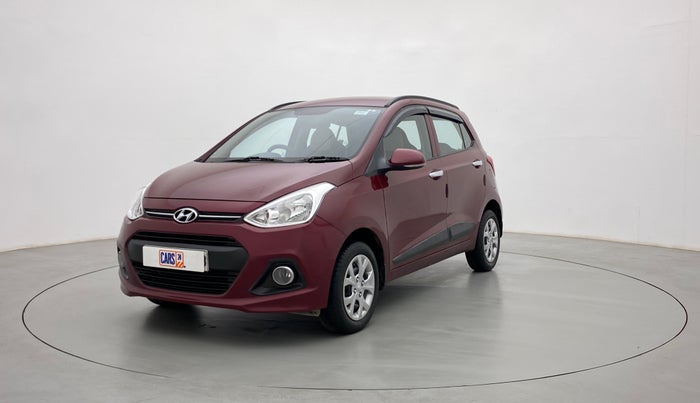2016 Hyundai Grand i10 SPORTZ 1.2 KAPPA VTVT, Petrol, Manual, 44,017 km, Left Front Diagonal