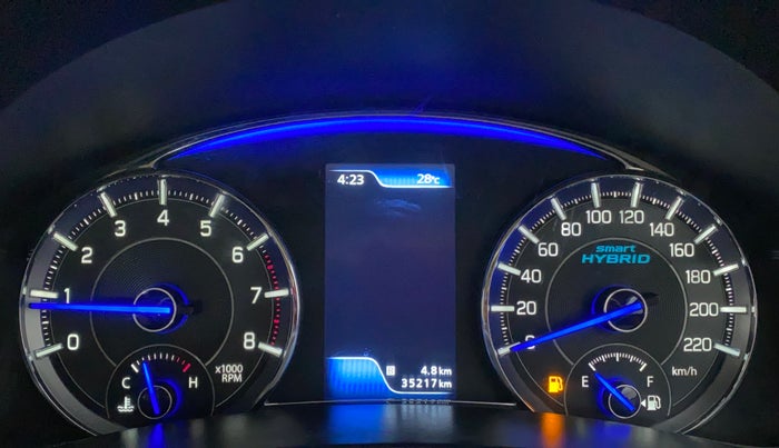 2021 Maruti Ciaz DELTA 1.5 SHVS MT PETROL, Petrol, Manual, 35,215 km, Odometer Image