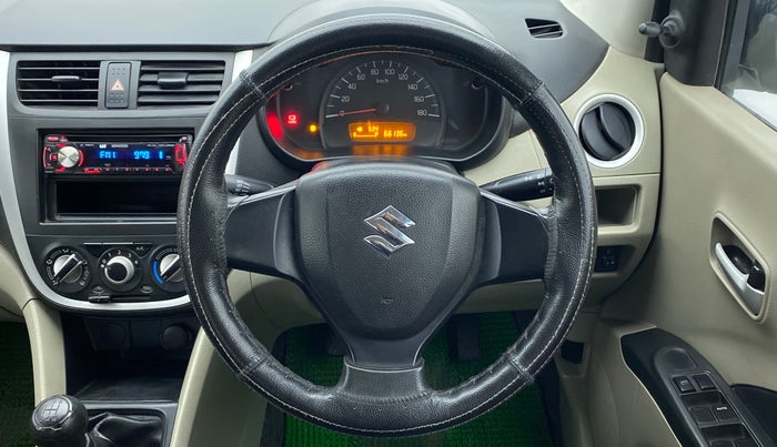 2015 Maruti Celerio VXI d, Petrol, Manual, 66,210 km, Steering Wheel Close Up
