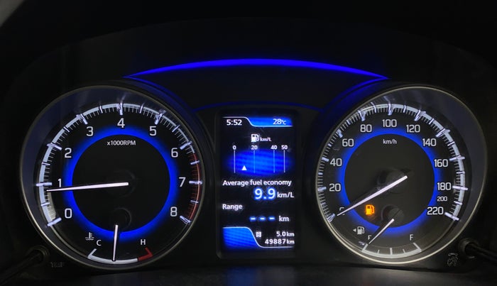 2019 Maruti Baleno ZETA PETROL 1.2, Petrol, Manual, 49,867 km, Odometer Image