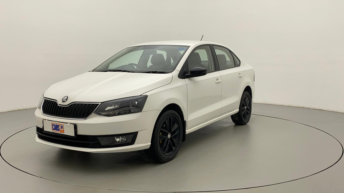 2021 Skoda Rapid 1.0 AMBITION TSI MT, Petrol, Manual, 67,205 km, Left Front Diagonal