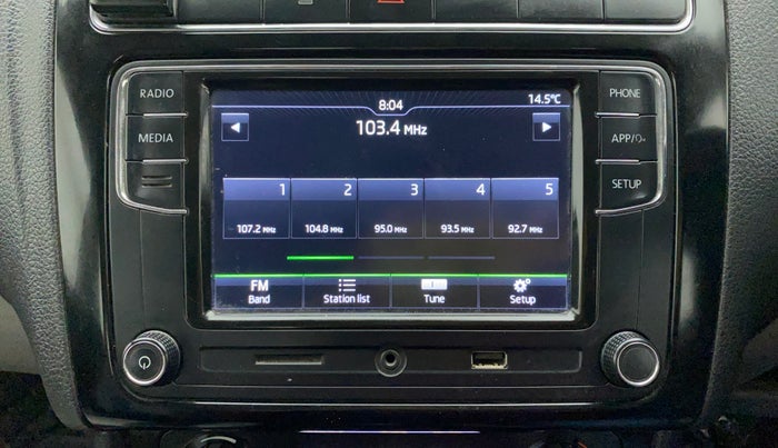 2021 Skoda Rapid 1.0 AMBITION TSI MT, Petrol, Manual, 67,205 km, Infotainment System