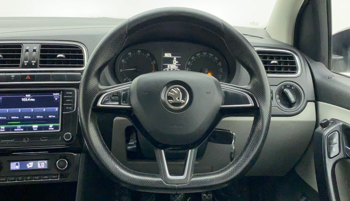 2021 Skoda Rapid 1.0 AMBITION TSI MT, Petrol, Manual, 67,205 km, Steering Wheel Close Up
