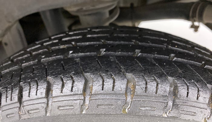 2018 Maruti Alto K10 VXI, Petrol, Manual, 44,340 km, Left Rear Tyre Tread