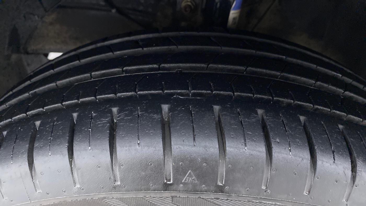 2018 Maruti Baleno ZETA 1.2 K12, Petrol, Manual, 18,174 km, Left Front Tyre Tread