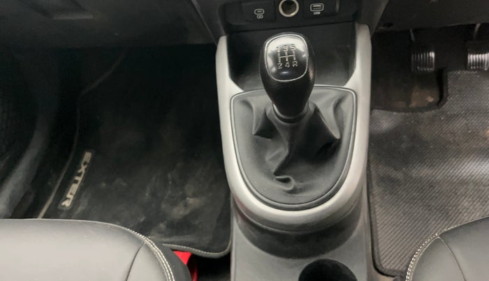 2023 Hyundai EXTER S 1.2 CNG MT, CNG, Manual, 48,641 km, Gear Lever