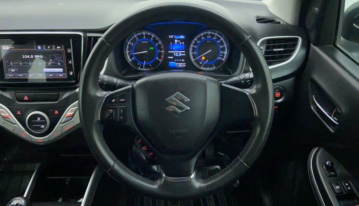 2017 Maruti Baleno ALPHA PETROL 1.2, Petrol, Manual, 29,563 km, Steering Wheel Close Up
