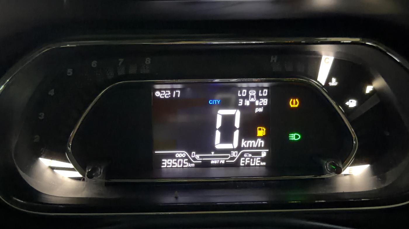 2021 Tata NEXON XZ PLUS (O) PETROL, Petrol, Manual, 39,505 km, Odometer Image