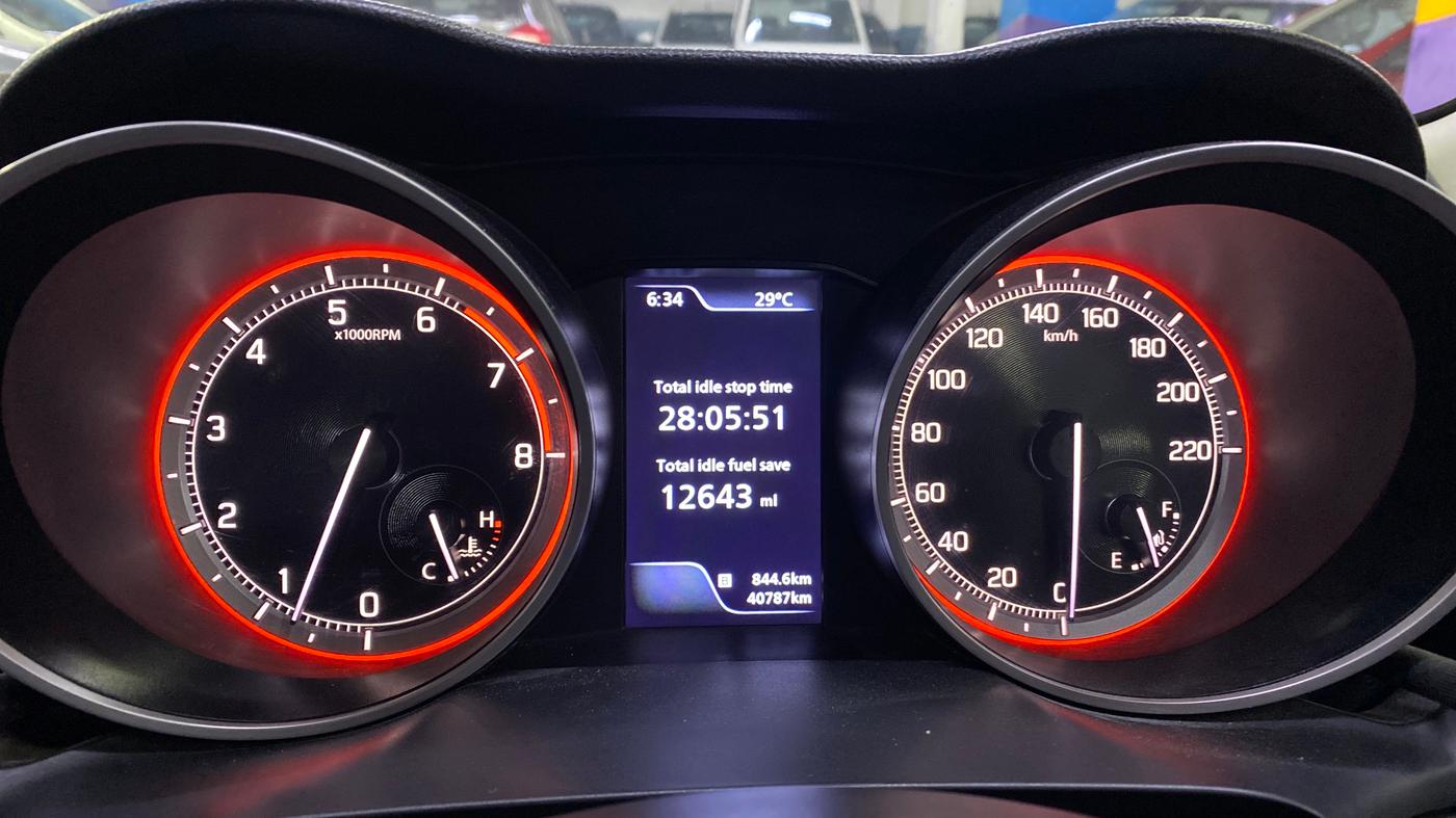 2021 Maruti Swift ZXI PLUS DUAL TONE, Petrol, Manual, 40,779 km, Odometer Image