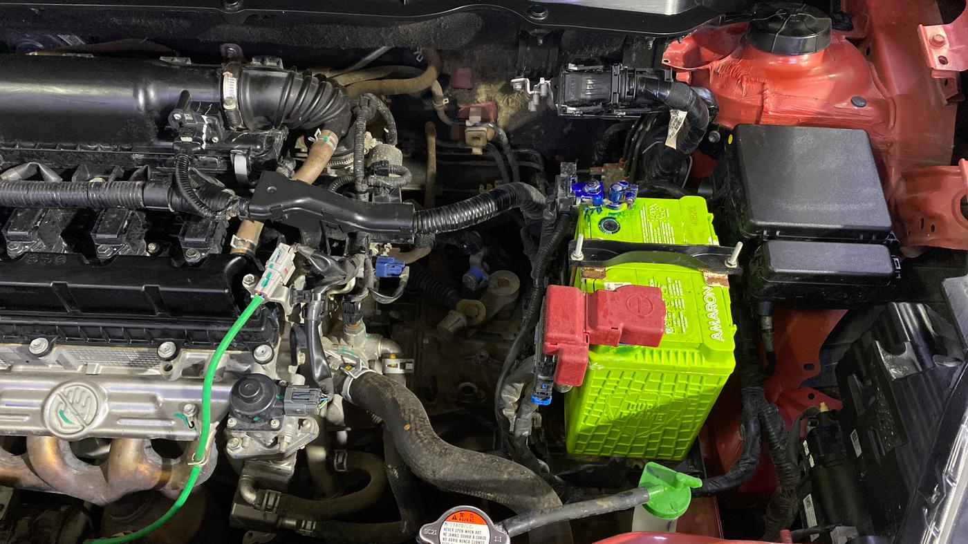 2021 Maruti Swift ZXI PLUS DUAL TONE, Petrol, Manual, 40,779 km, Engine View - Left