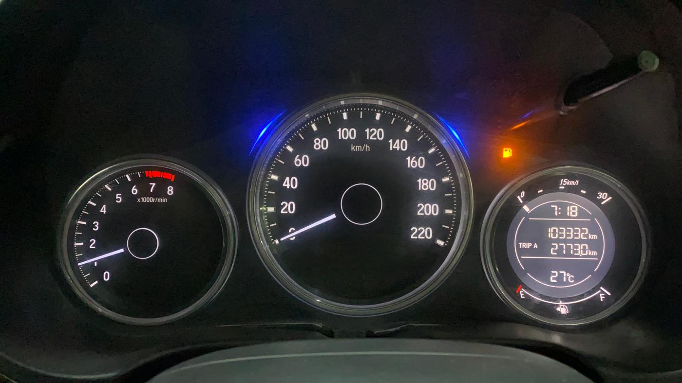 2017 Honda City 1.5L I-VTEC SV, Petrol, Manual, 1,03,320 km, Odometer Image